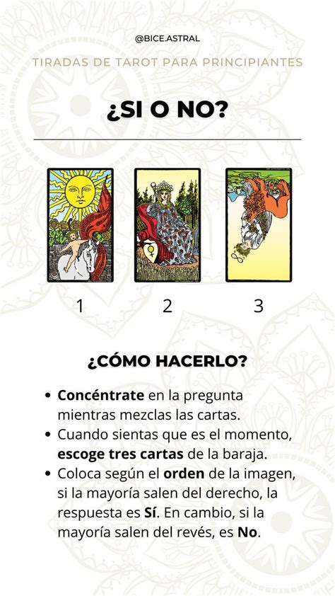 tarot sí o no|Tirada gratis sí o no, resuelve tus dudas